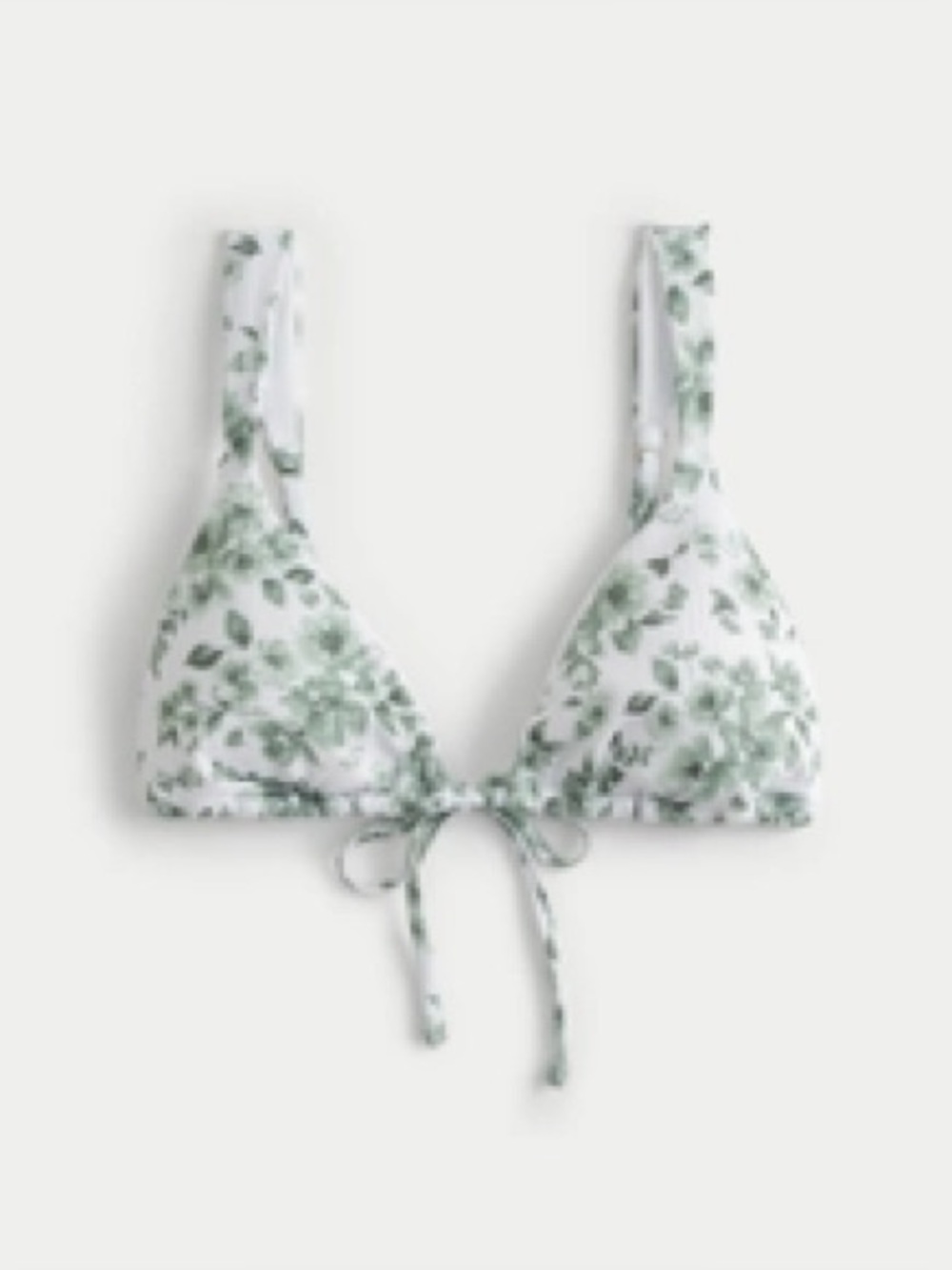 Hollister Tapered Ribbed Triangle Bikini Top
